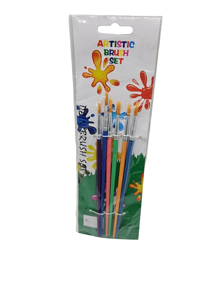 Artistic Painting Brush Set Of 6
