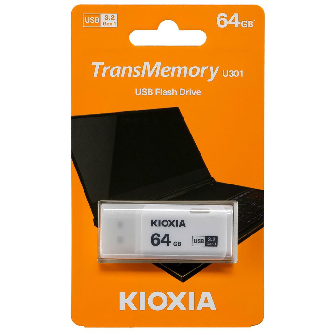 TransMemory 64 GB  Kioxia U301 USB 3.2 Flash Drive