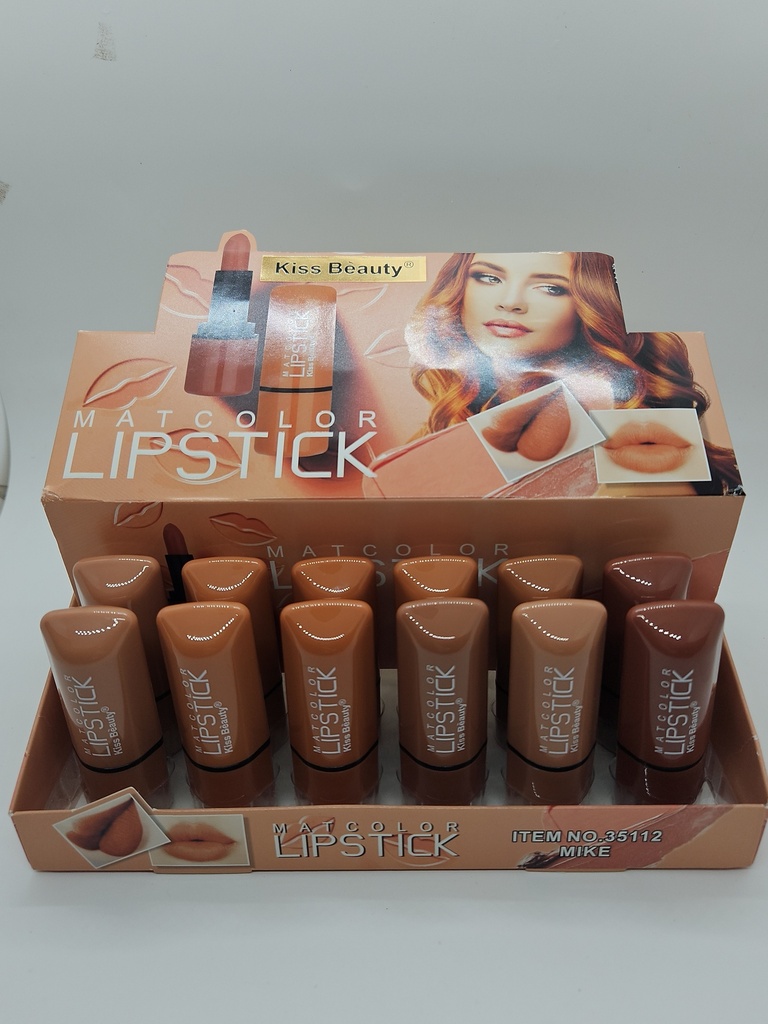 Kiss Beauty Mat Color Lipstick