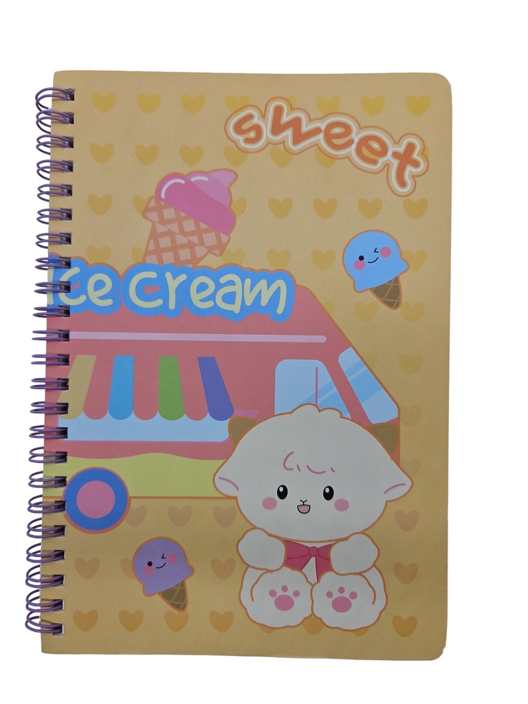Kids Cute Spiral Diary
