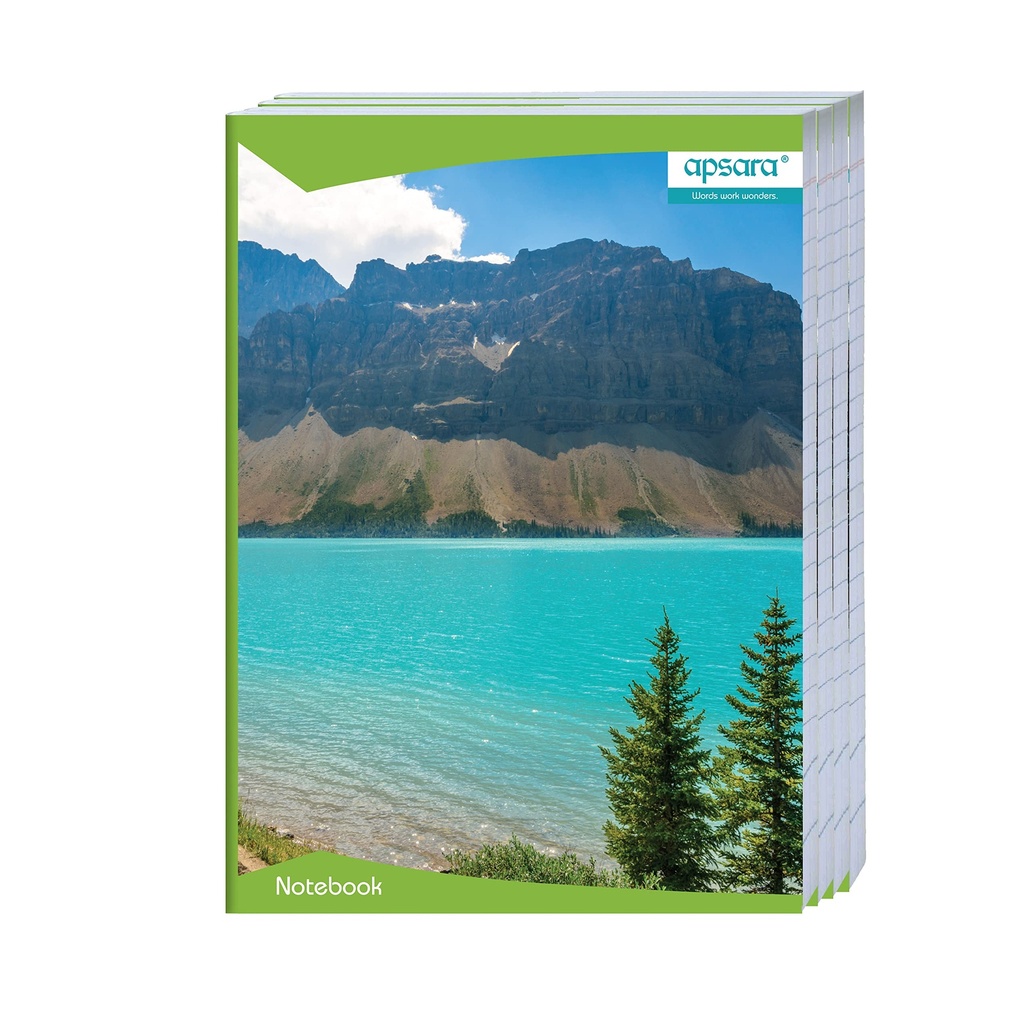 [IX2402304] Apsara Unruled Notebook 24x18 cm 172 Pages 