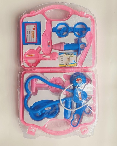 [IX000354] Little Doctor Tools Box Type  (Pink)