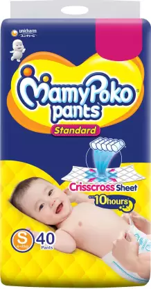 Mamy Poko Standers Diaper Pants 40s/Pack -Small