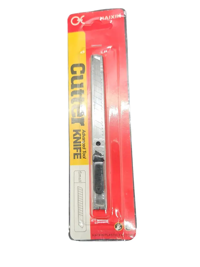 Paper Cutter Knife Metal Holder 13x1.02cm Steel