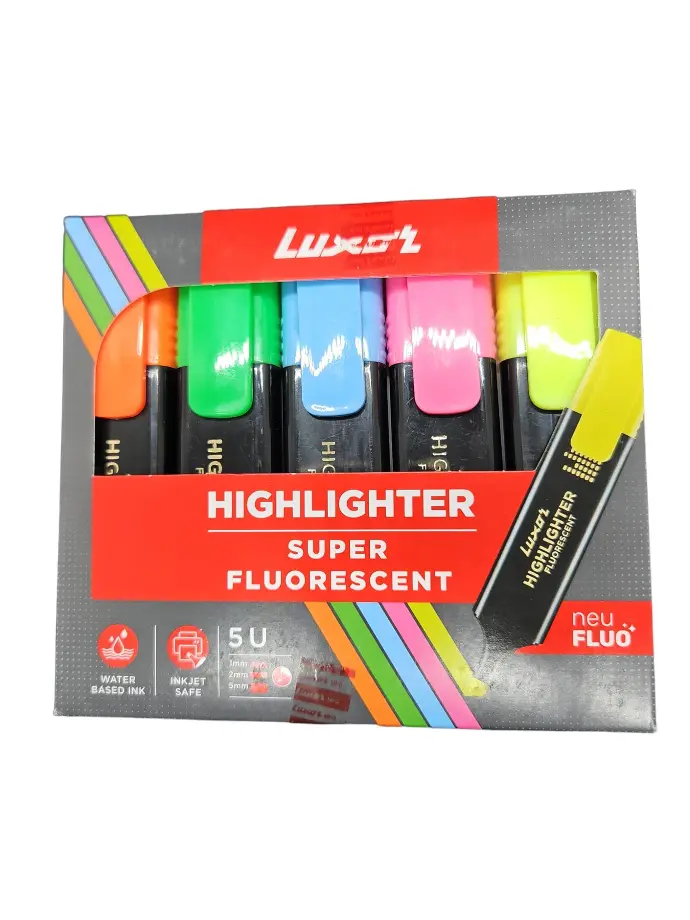 Luxor Highlighter Super Fluorescent 5U 1852