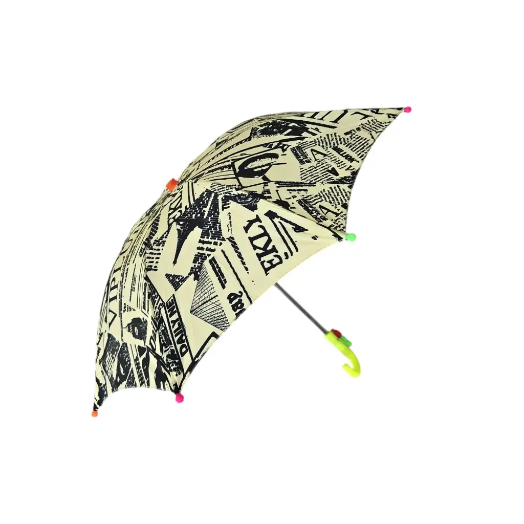 [IX2402454] Mahadev Kids Multicolor Rings Umbrella Small 17 inch
