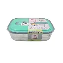Virtue Homeware Fun Blast Steel Lunch Box Square 17x13cm