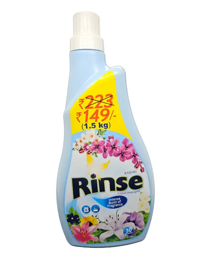 Kabani Rinse Liquid Detergent (1.5 Kg)
