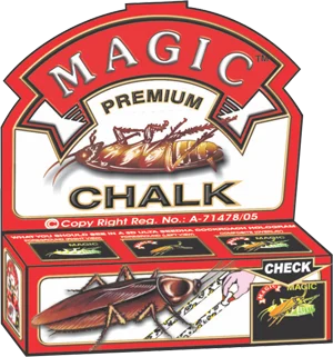 [IX2402881] Magic Cockroach Chalk Pcs