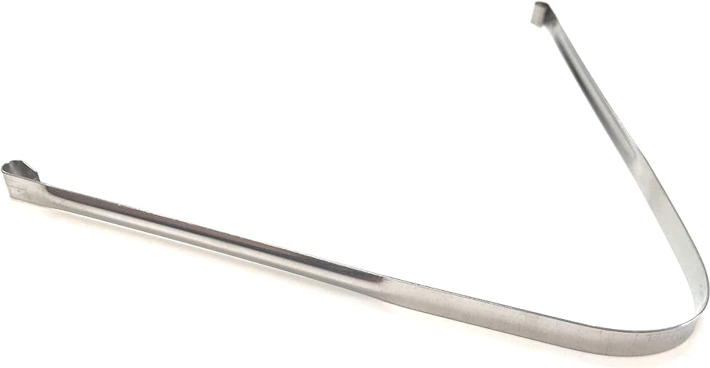 Stainless Steel Tongue Cleaner/Scraper 21cm
