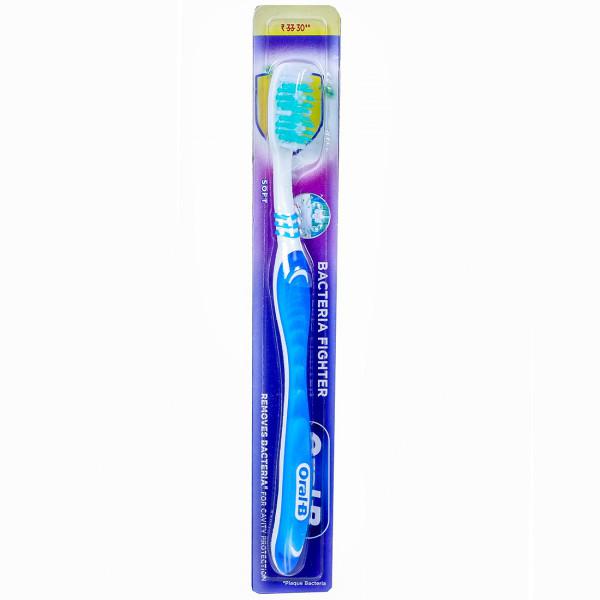 Oral-B Tooth Brush Bacteria Fighter Medium MRP 30