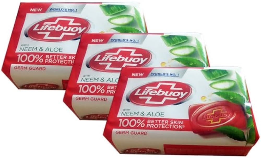 Lifebuoy with Neem & Aloe 125g MRP 36