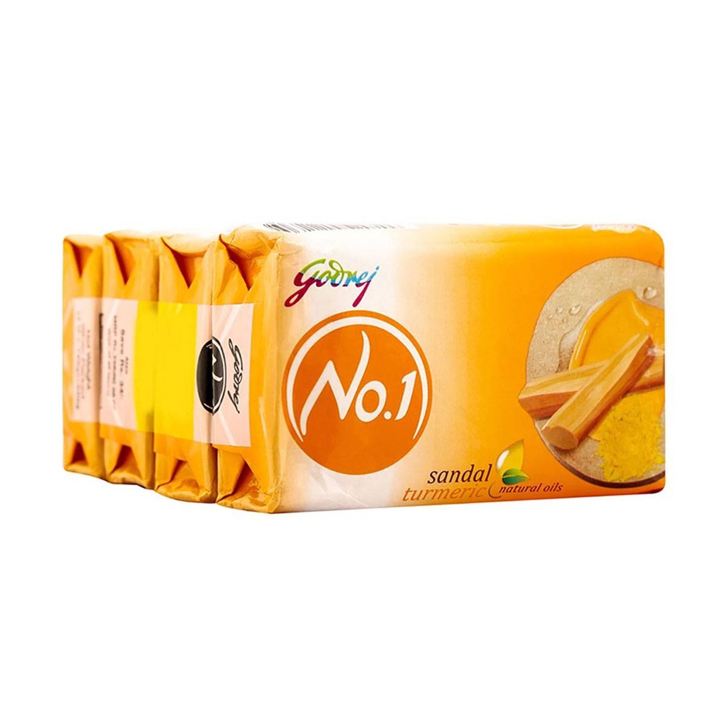 Godrej No.1 Bar Soap Sandal Turmeric 53g