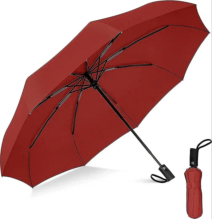 [IX2403029] Winter 3 Folds Auto Open & Close Umbrella 27cm