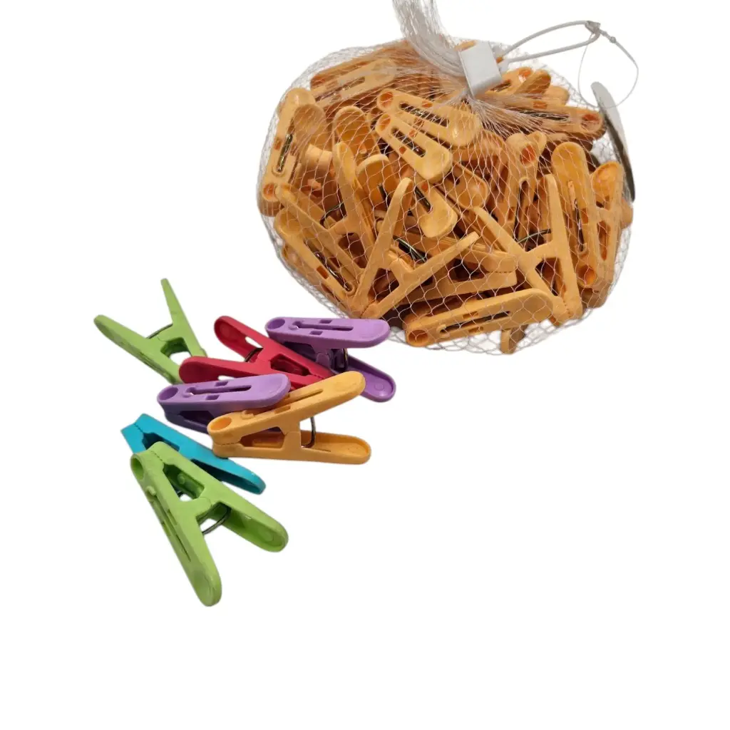 [IX2403077] Pegs Cloth Clip 5cm 50 Pcs