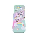 Super Metal Pencil Box with Bulged Cartoon Characters 20X8CM