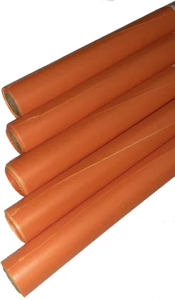TE Notebook Cover 8 Meter Roll Laminated 40.5cm Red Brown Paper