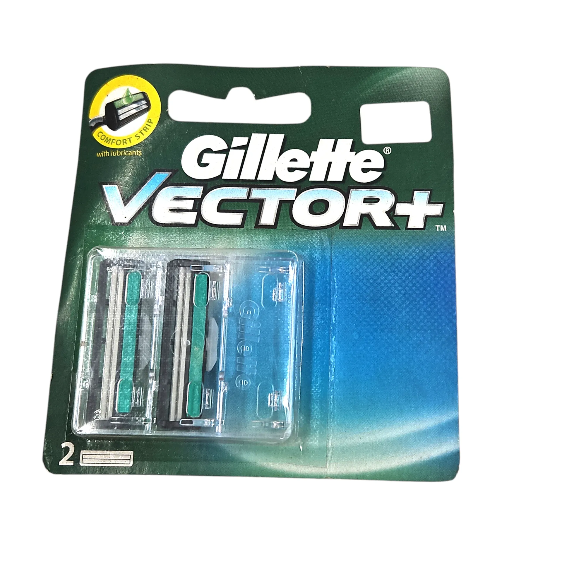 Gillette Vector + Replacement Cartridge 2 Pcs/Pkt