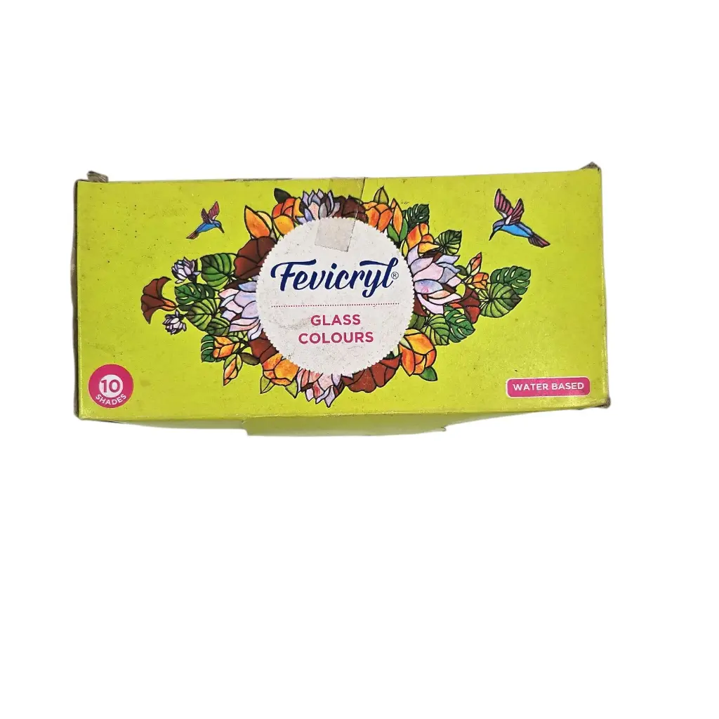 [IX2403289] Fevicryl Water Based Glass Colors10 shades