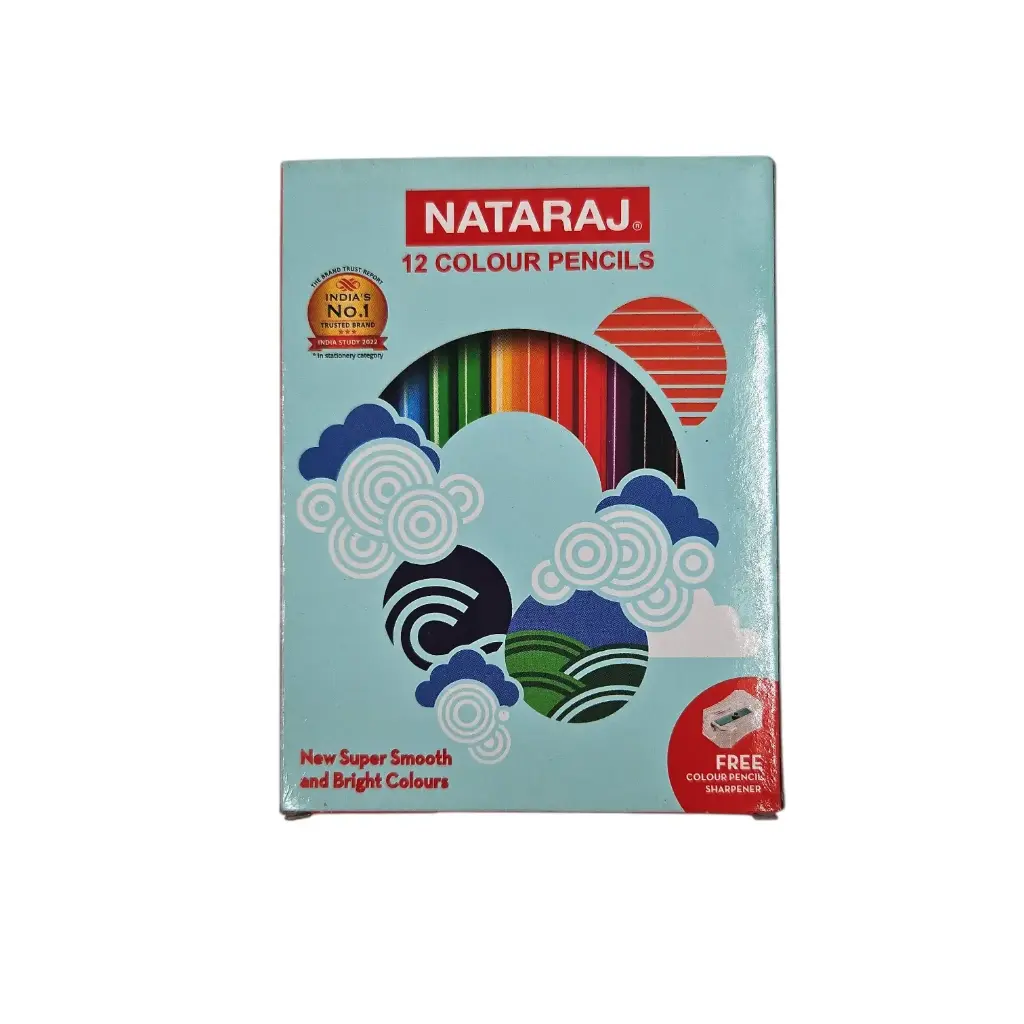 Nataraj 12 Shade Color Pencils