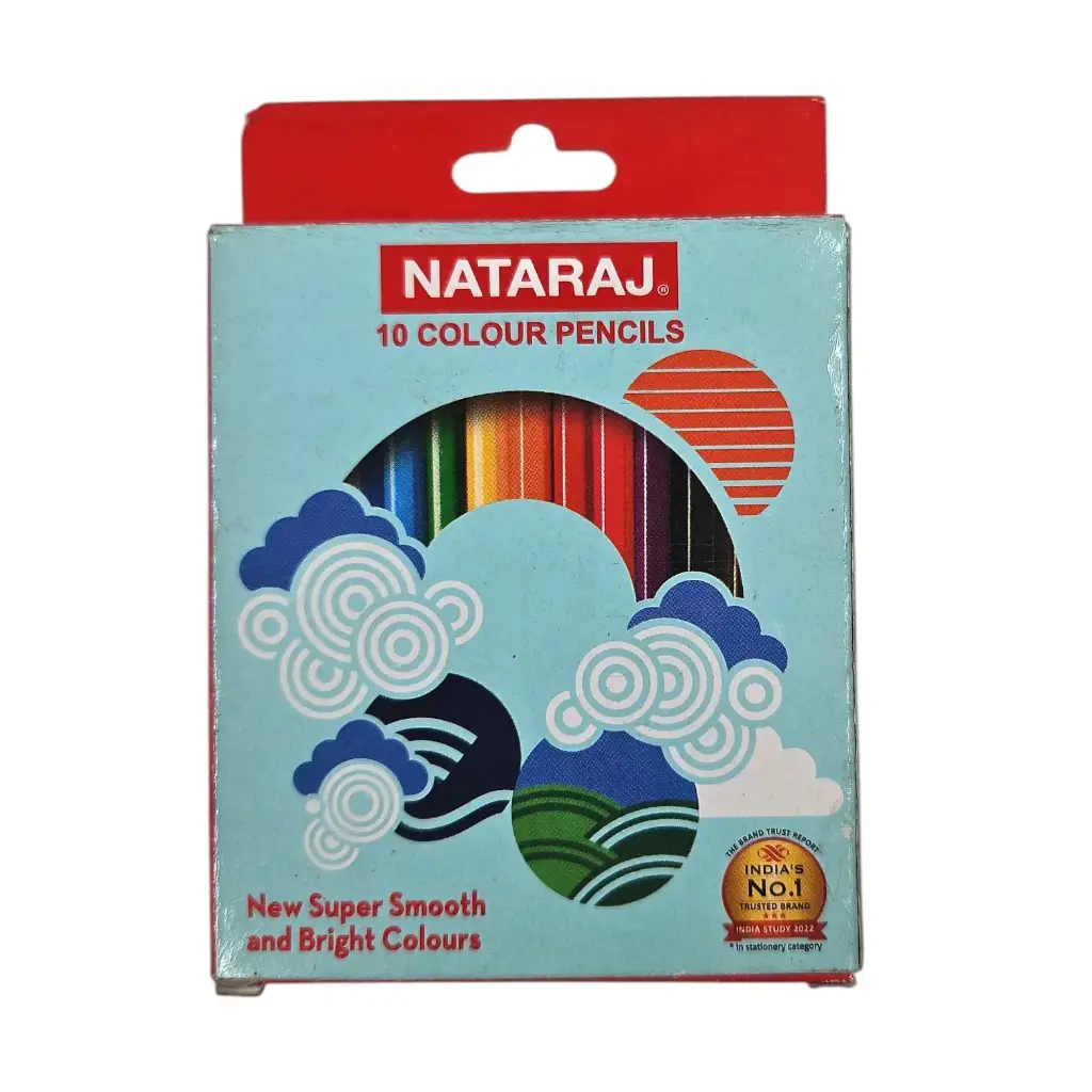 Nataraj 10 Shade Color Pencils
