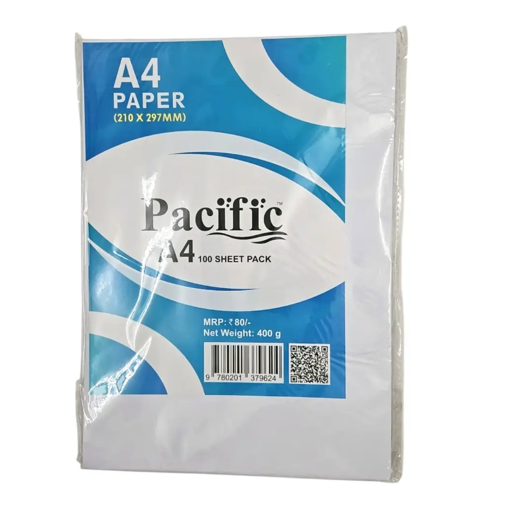 Pacific A4 Paper 100 Sheet Bundle