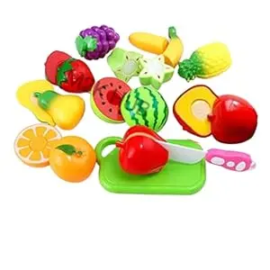 Cutting Funny 16 Pcs Fruits Cutting Kitchen Set