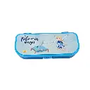 Kids Cartoon Printed Curved Pencil Box