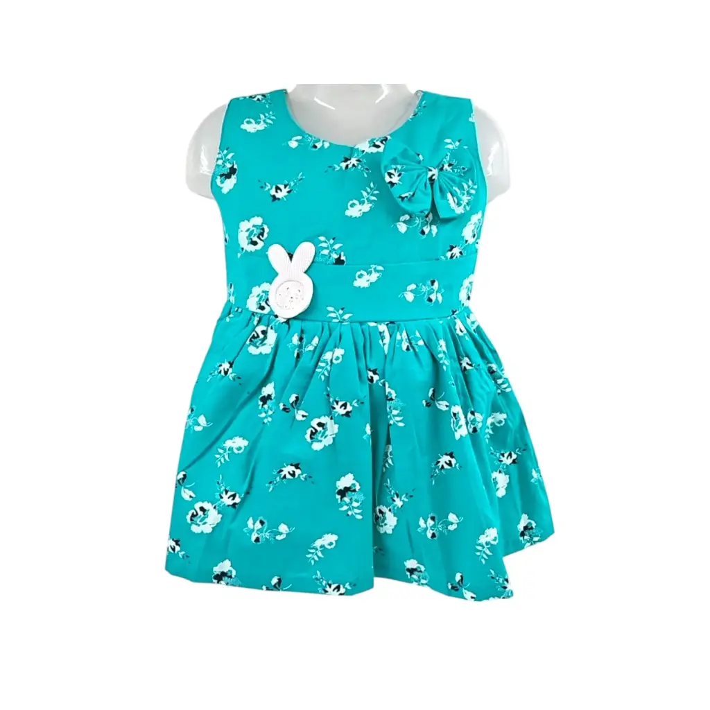 Rich Baby Girl Cotton Frock 