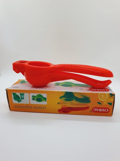 [IX000426] 2 In 1 Lemon Squeezer With Bottle Opener (Red)