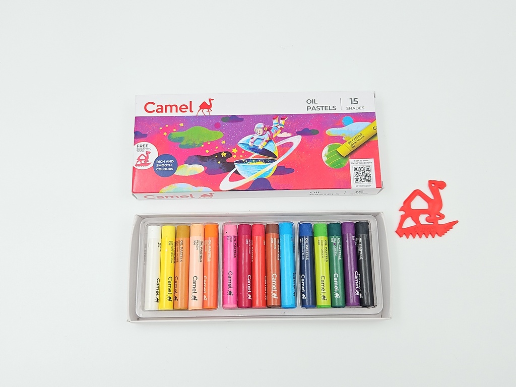 Camel Oil Pastels 15 Shade