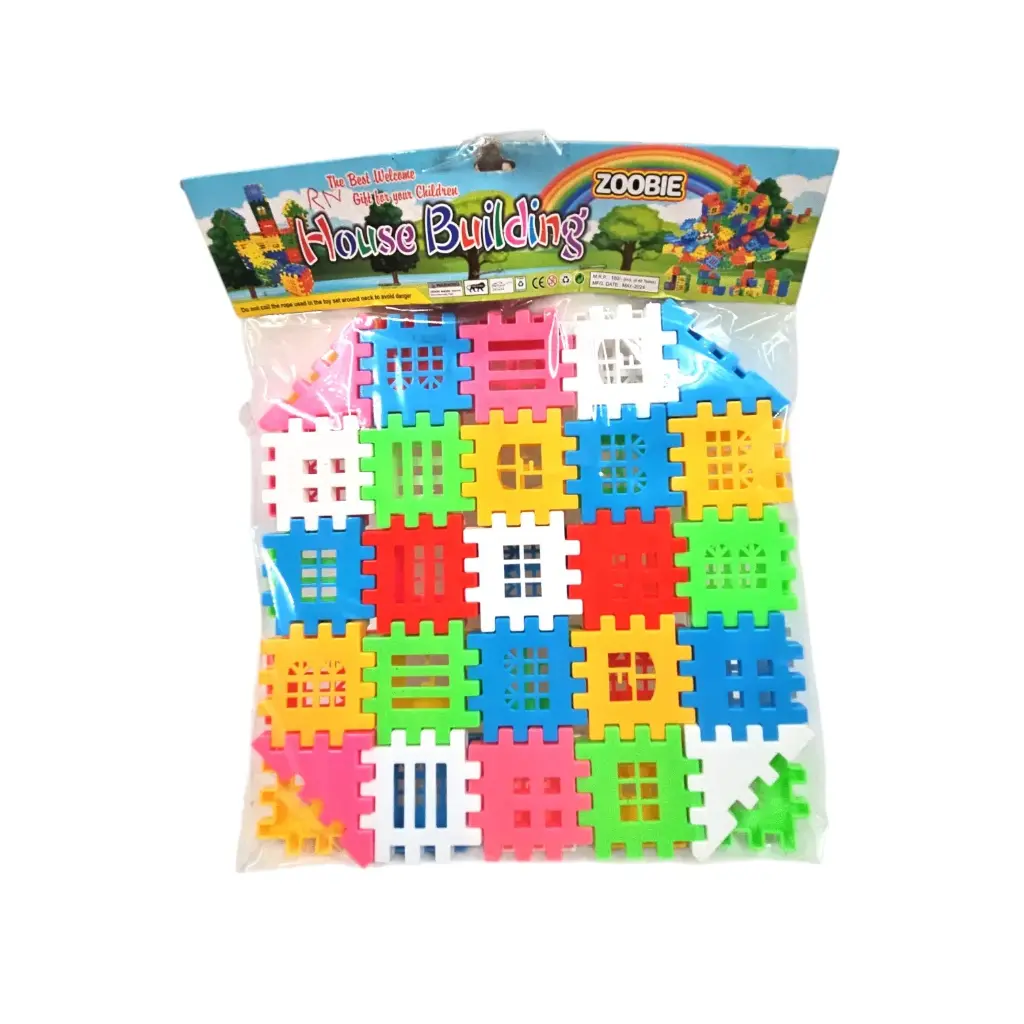 [IX2403870] Zoobie House Building Blocks