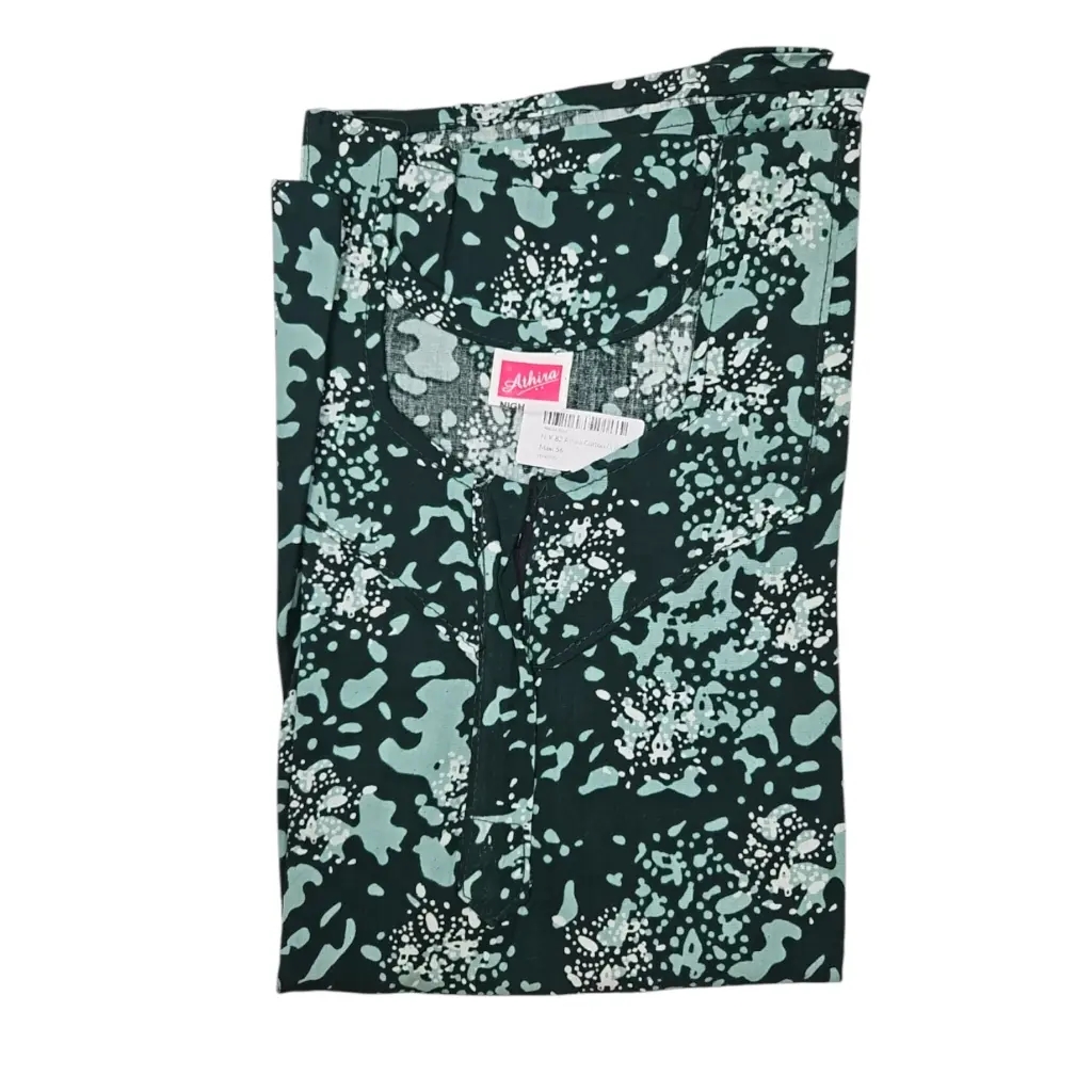 [IX2403972] N-K 82 Athira Cotton Printed Maxi 56