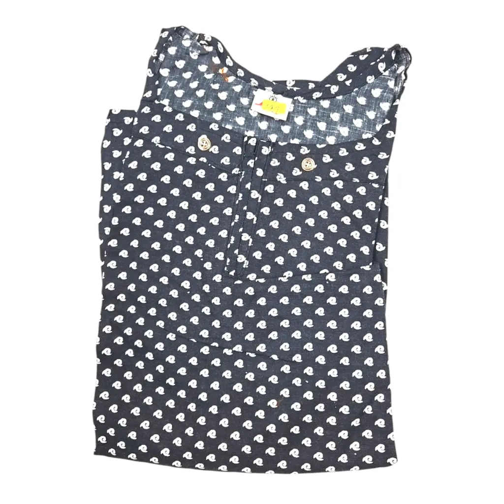 [IX2403985] N-K34 Lilly Half Small Print Maxi 56