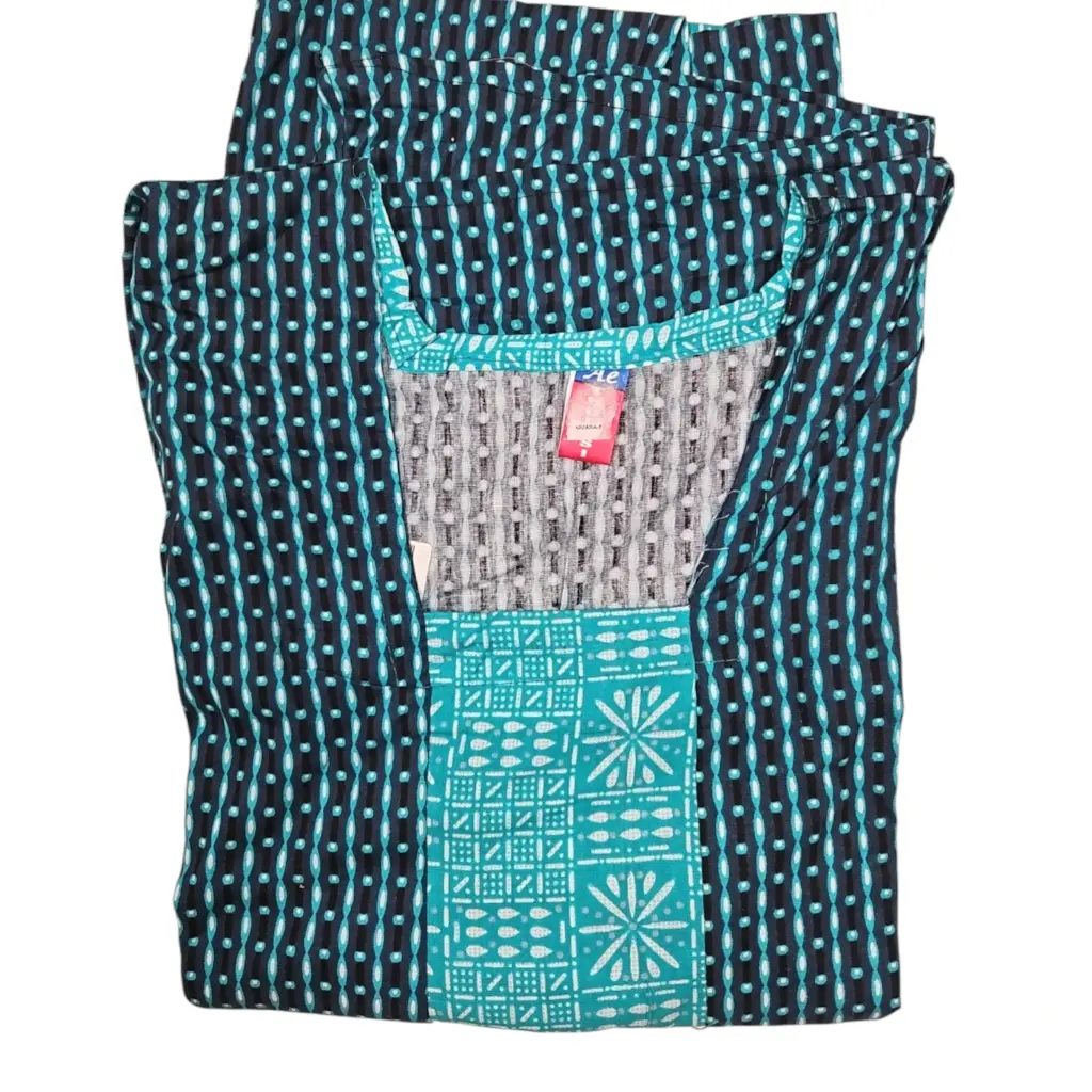 Zipless Line Design Cotton Maxi 56