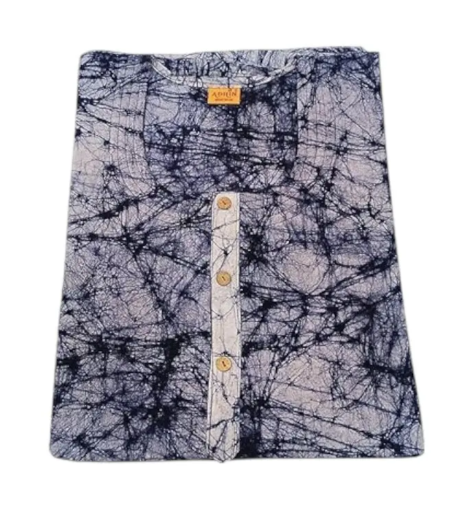 N-K 85 Cotton Slanting Line Printed Maxi 56