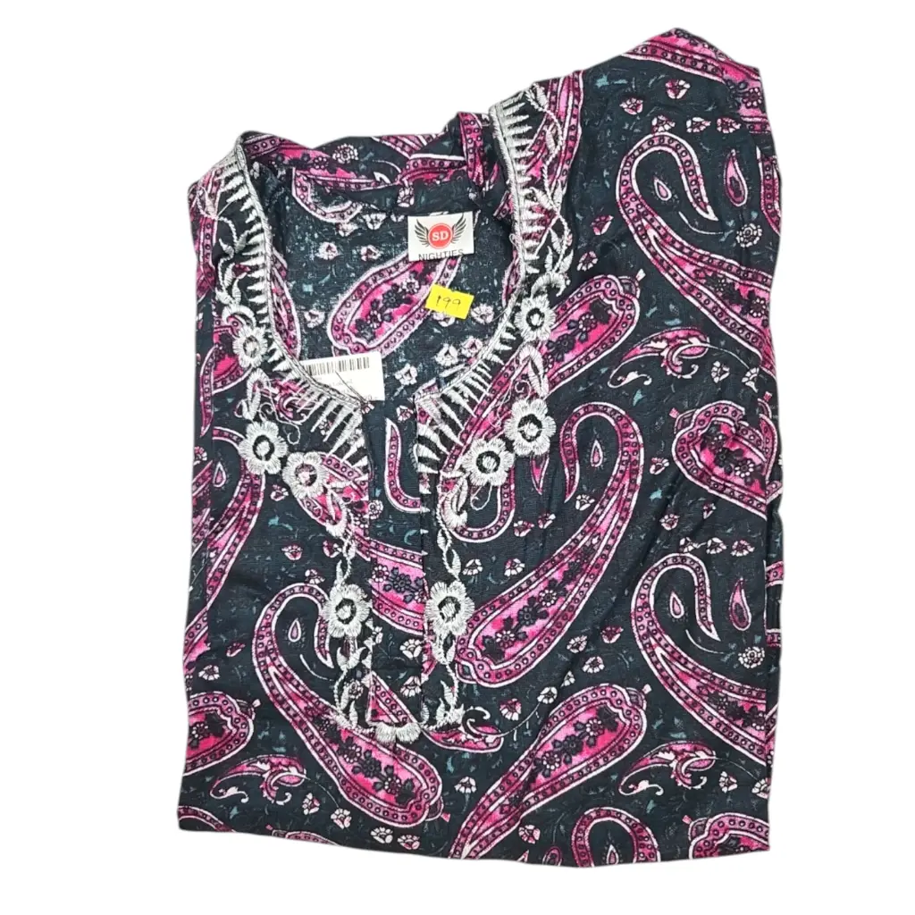 SD Nighties Colored Embroidery Maxi XL  