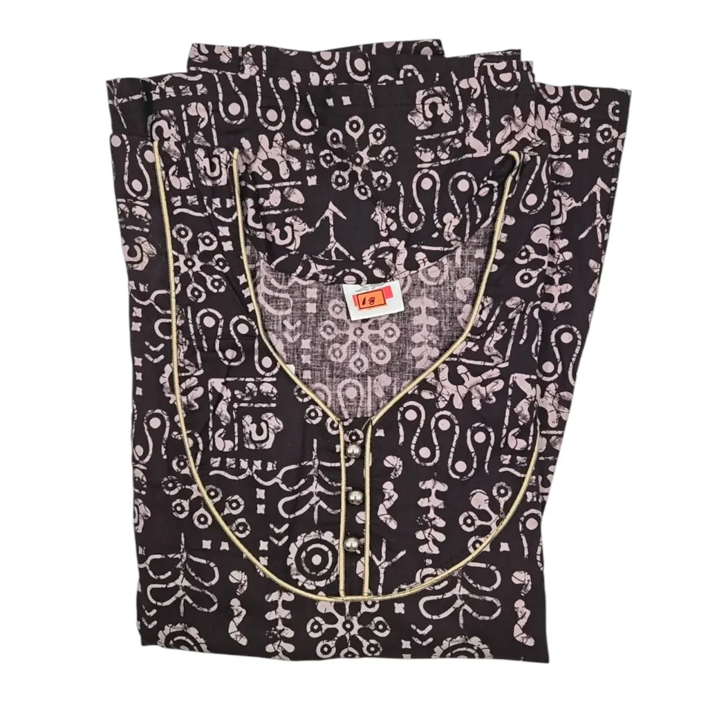 SD Nighties Beads Neck Maxi 56 