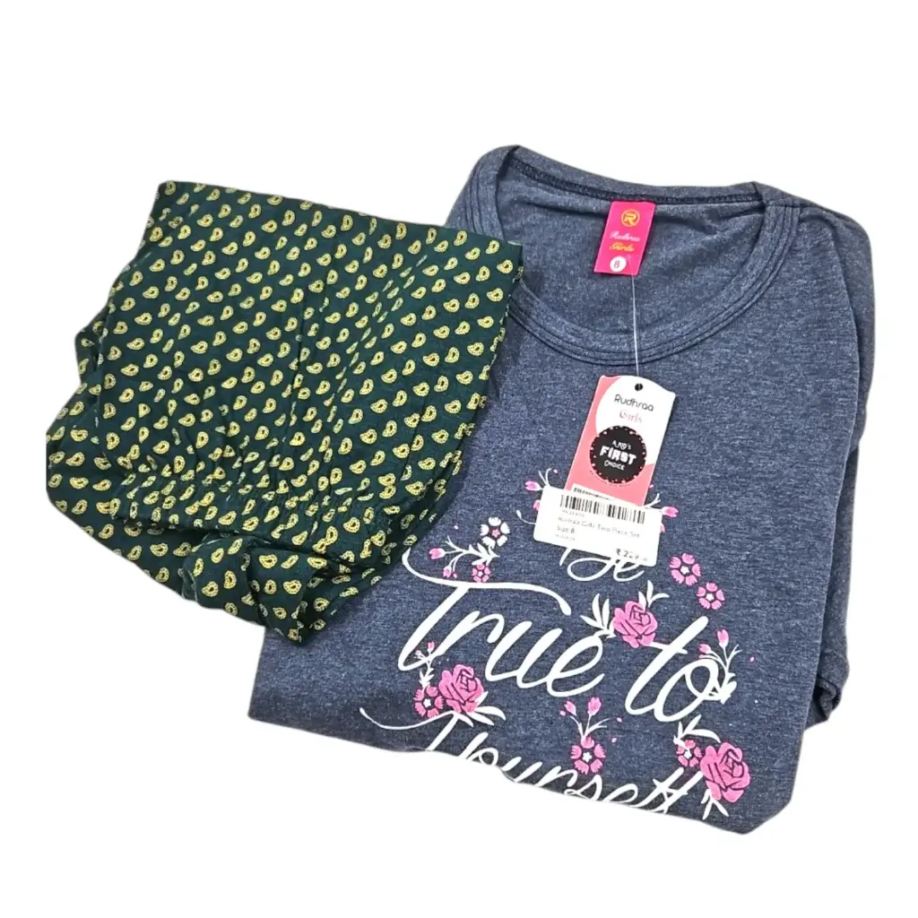 Rudraa Girls Two Piece Set Size 8