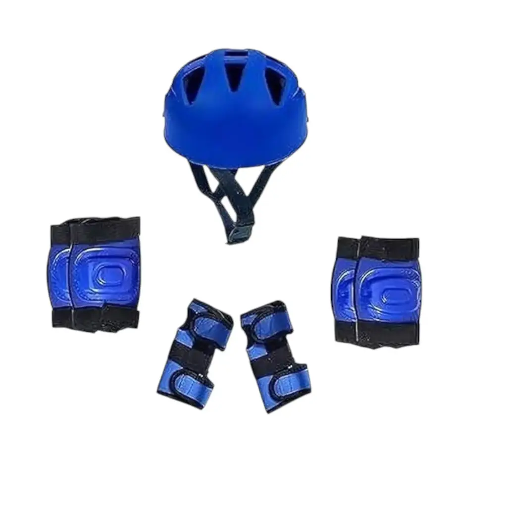 Attack Sports Protective Set Of 7 Pcs With Helmet And Pads Junior