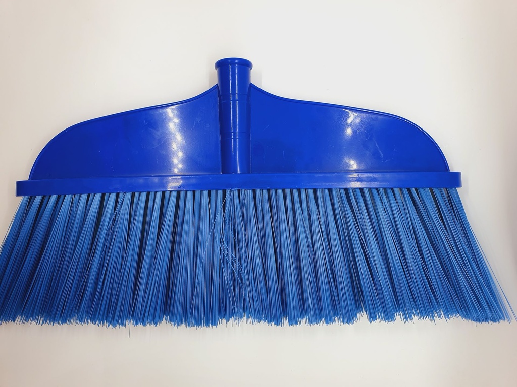 [IX000432] Plastic Brush Indoor Cleaning  Broom  (Red)