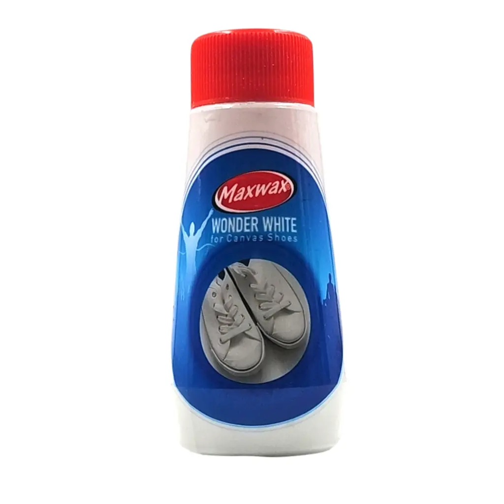 [IX2404178] Maxwax Wonder White Shoe Polish For Canvas Shoes 120g