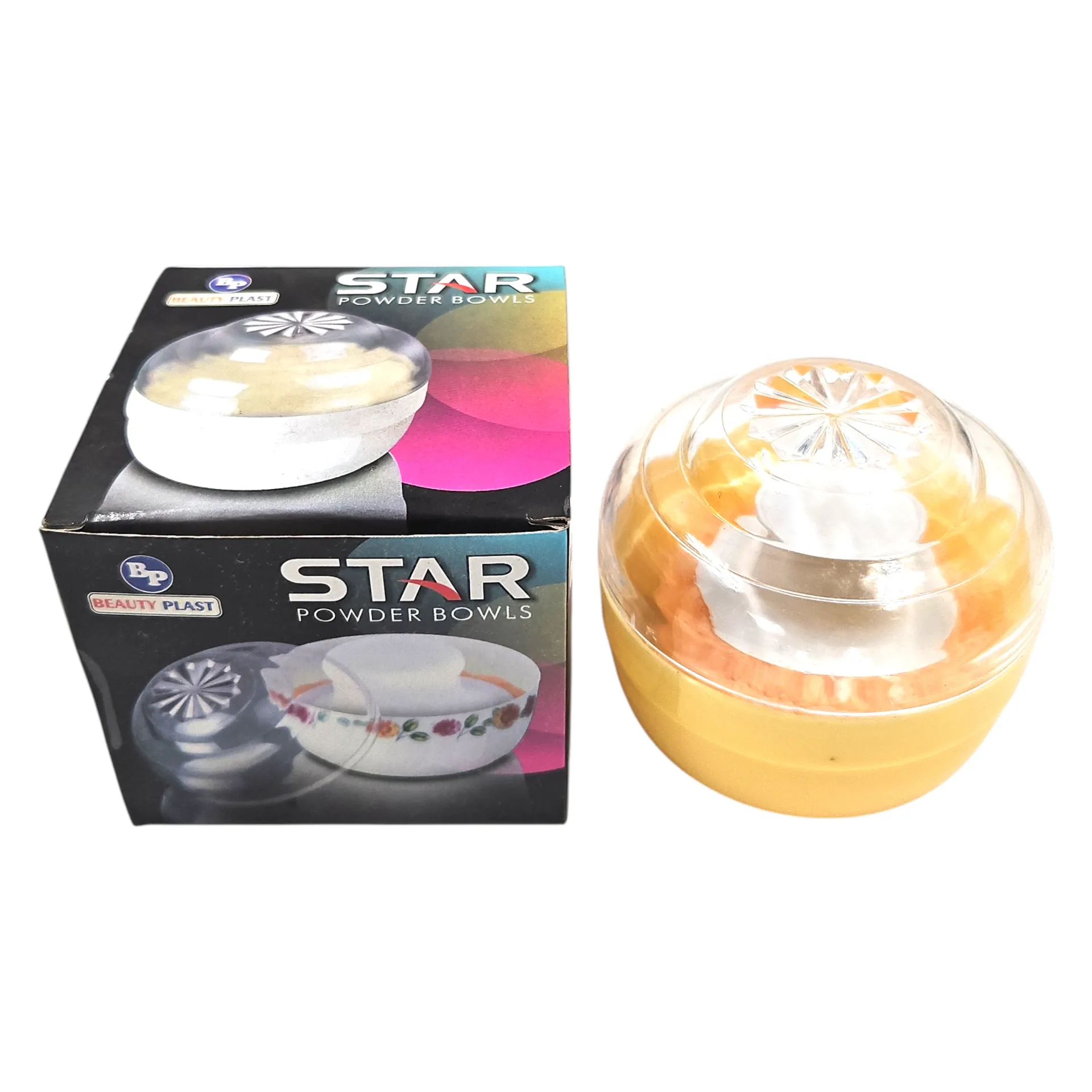 UFO Kiwi Powder Case With Puff