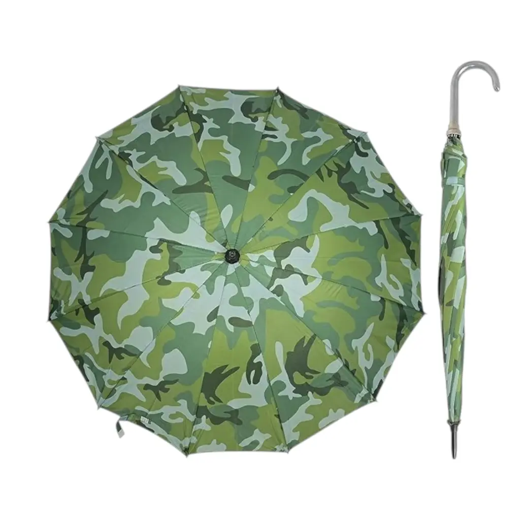 [IX2404198] Jumbo Kalan Umbrella Militery Print 90 cm