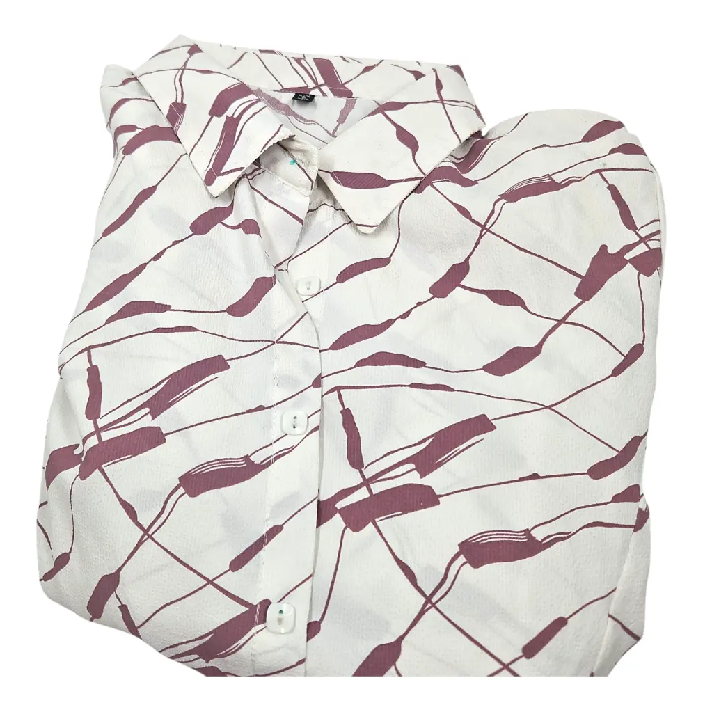 Scattered Line Girls Top Free Size