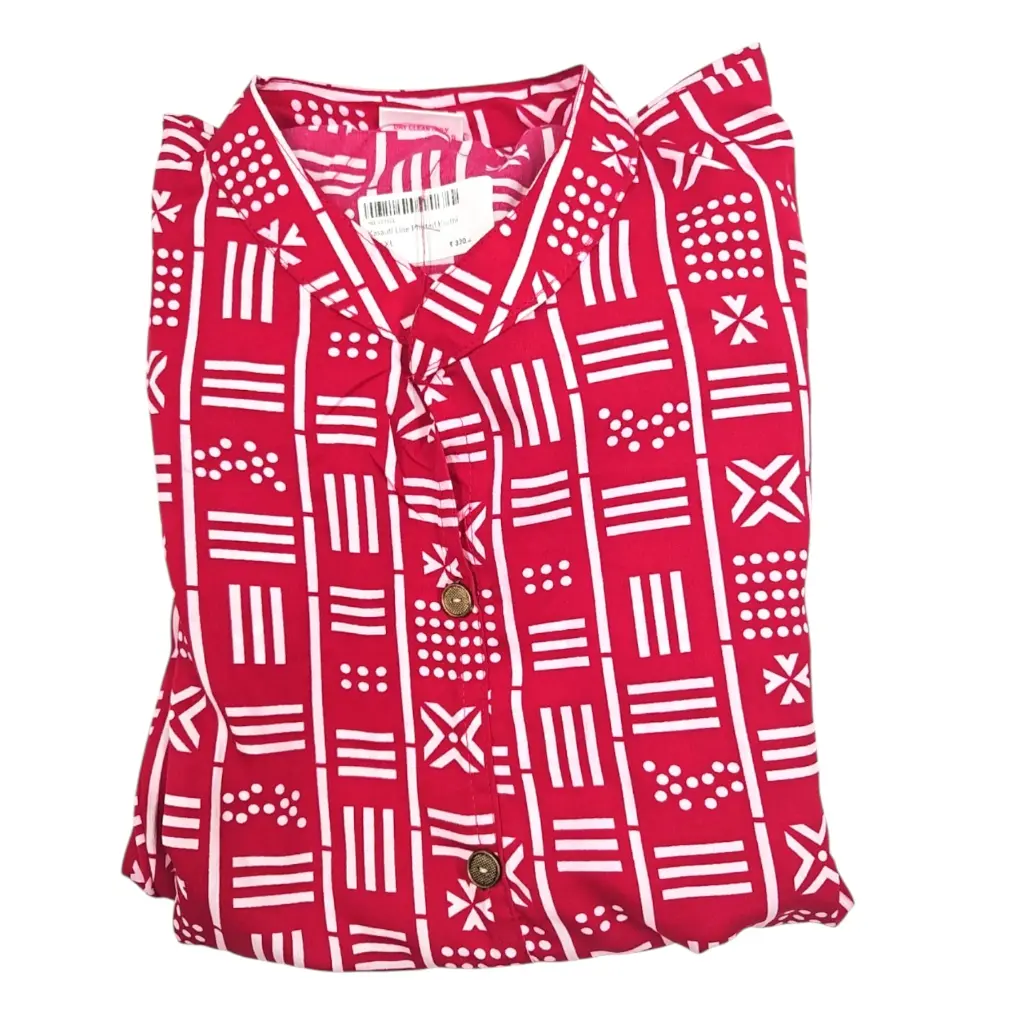 Kasauti Line Printed Kurthi Top XL