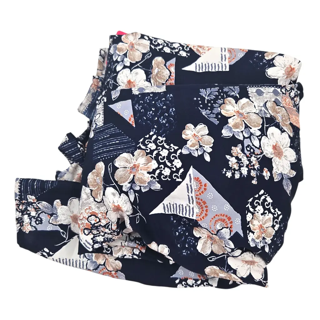 K Lounge Floral Printed Long Gown