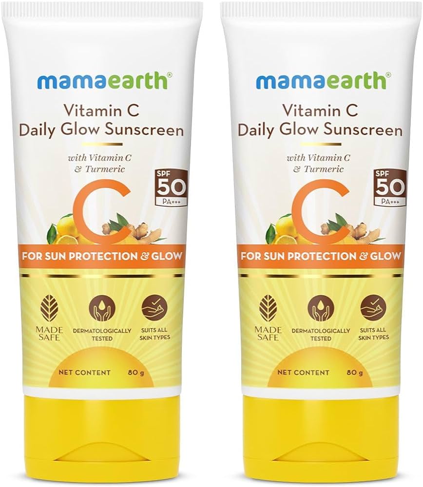 [IX2404296] Mama Earth Vitamin C Daily Glow Sunscreen 80g