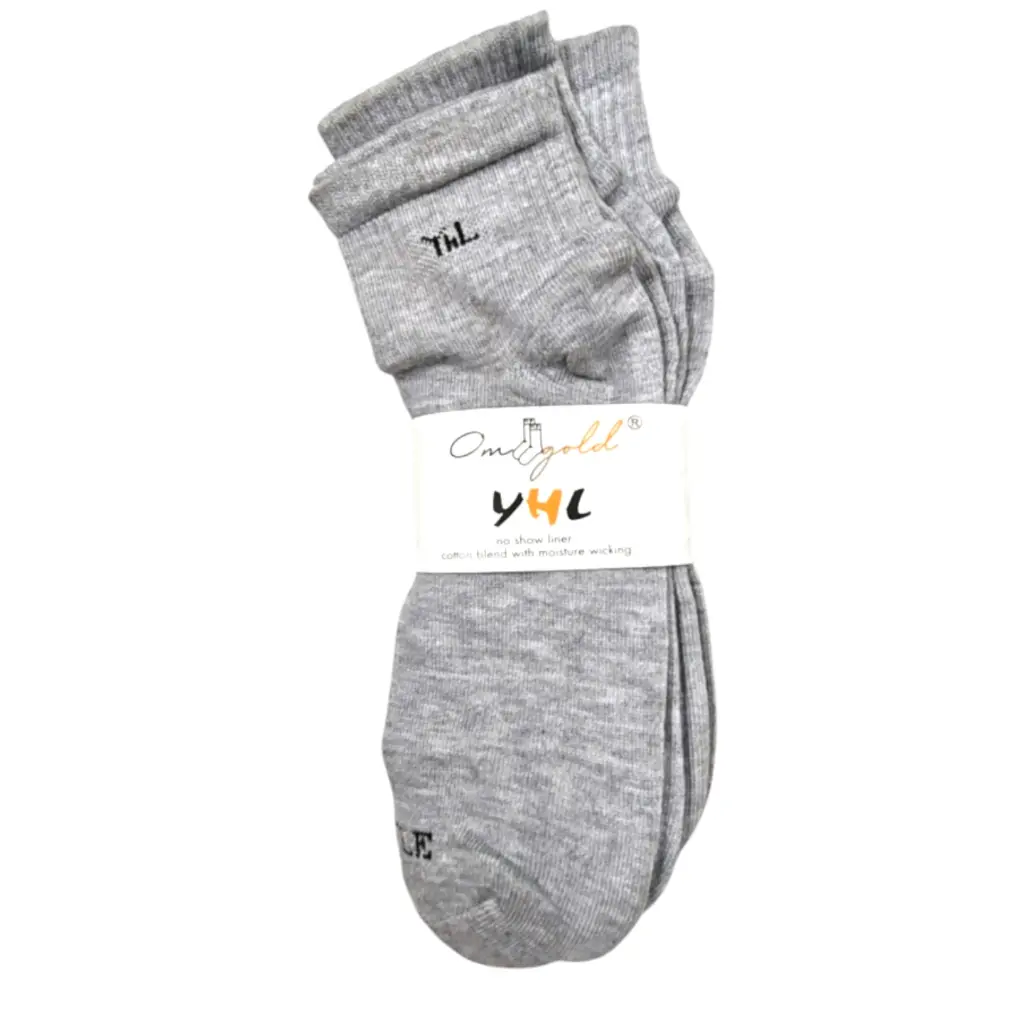 YHL Premium Plain Socks Pack Of 3 