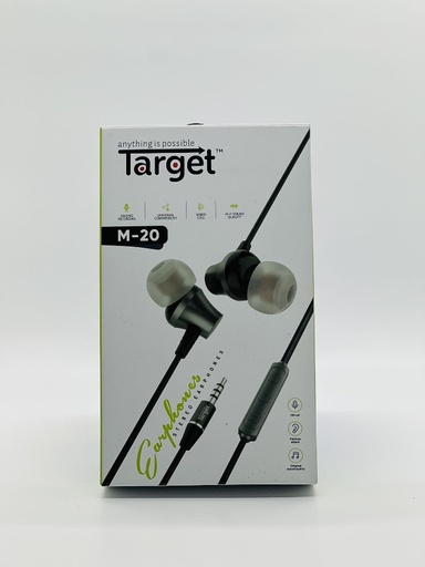 M20 Wired Head Phone [Target] 